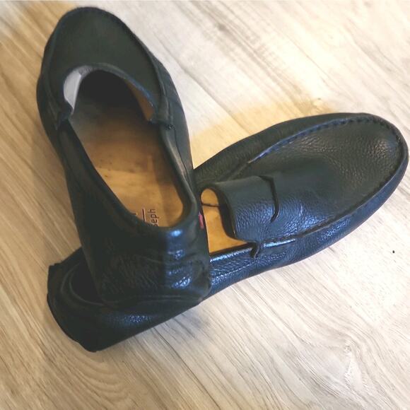 Marc Joseph New York Men\'s Leather Driving Penny‎ Loafers Size 10 MJNY 1528-BG main image 4